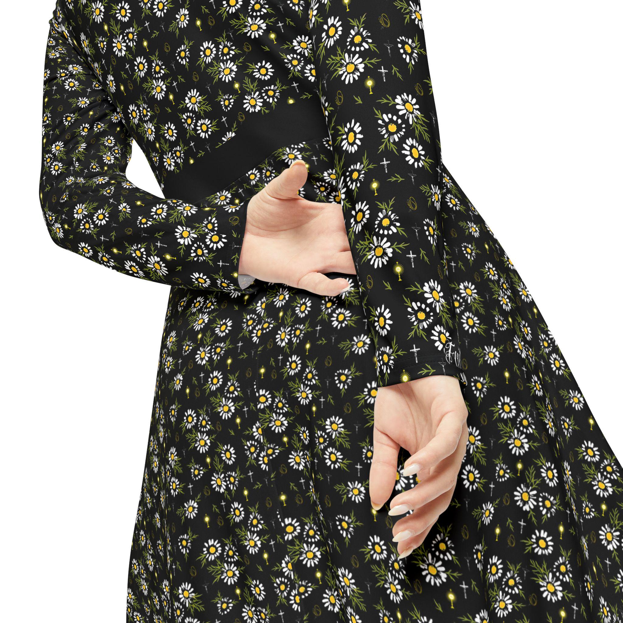 chinese dress ladies AOMEIDRESS Long Flare Sleeve Cut Out Church Plus Size Gowns for Women –  AOMEI DRESS