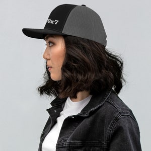 70x7 embroidered Richardson SR Trucker Cap