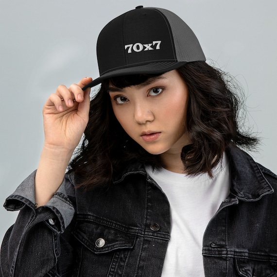 Embroidered 70x7 Trucker Cap: Low Key Religious Hat