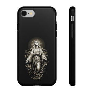 Glorious Mary SR Traditionelle katholische christliche Telefonhüllen für iPhone, Galaxy und Pixel-Geräte