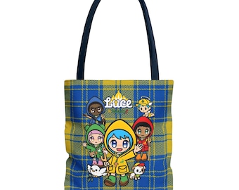 Luce and Friends, 2025 Vatican Jubilee, SR Catholic Christian Religious Pilgrimage Tote Bag