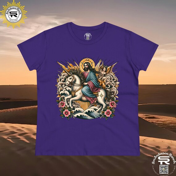 Jesus On Unicorn - Jesus Christ Riding A Unicorn T-Shirt Jesus On Unicorn - Jesus Christ Riding A Unicorn T-Shirt