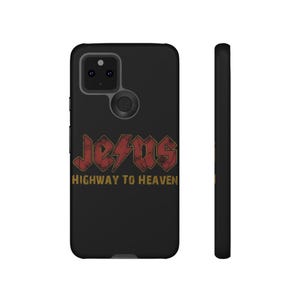 Jesus Roadway to Heaven, SR Katholische Christliche Religiöse Rockband Handyhüllen für iPhone Galaxy Pixel