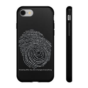 Herren Bibel Zitat Fingerabdruck SR Traditionelle katholische christliche religiöse Handyhüllen iPhone Galaxy Pixel