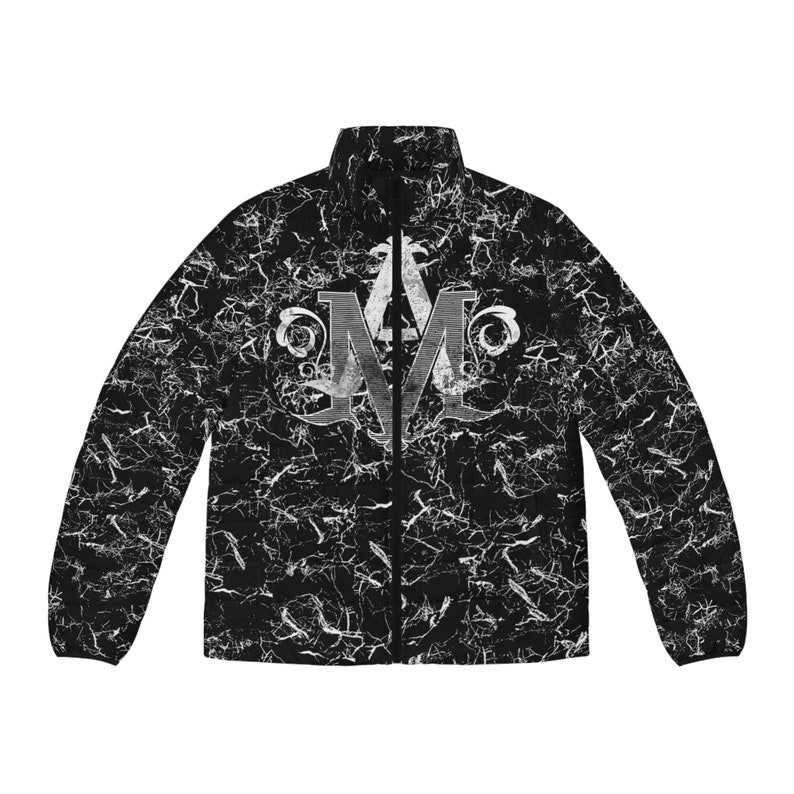 Our Lady of Fatima Puffer Jacket: Gothic Catholic Christian Outerwear ...