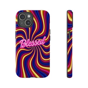Blessed Swirl SR Tough Phone Cases für religiös katholische Christen mit iPhone, Galaxy oder Pixel