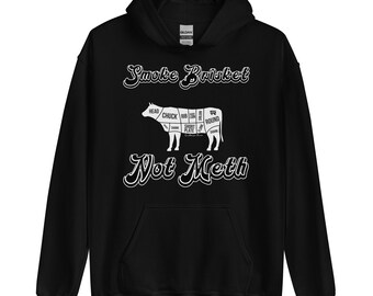 スモークブリスケットパーカー、面白いBBQスモーカー肉愛好家へのギフト