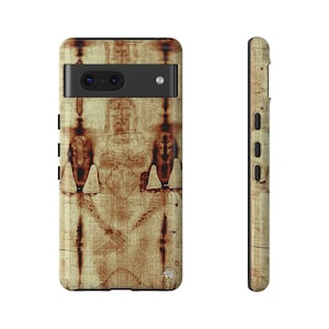 Shroud of Turin Holy Face SR Traditional Catholic Christian Phone Case, iPhone, Galaxy, Pixel