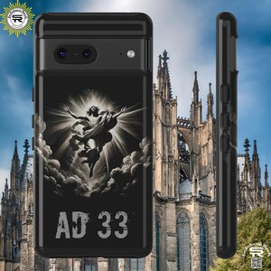 Himmelfahrt Jesu, König der Herrlichkeit 33 n. Chr. Robuste, traditionelle, katholische, christliche Kirchen-Telefonhüllen