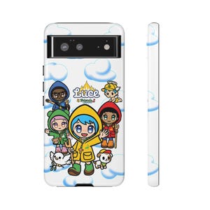 Luce and Friends, 2025 Jubiläums-Maskottchen von Rom 2025, Jesus Handyhülle für das iPhone Galaxy Pixel