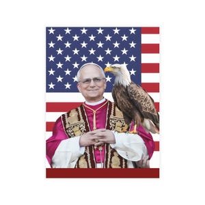 4,62 "x 6,25" Pope Leo XIV Gebetskartenpaket, Menge 10, 30 oder 50 Kartenbündel mit Umschlägen