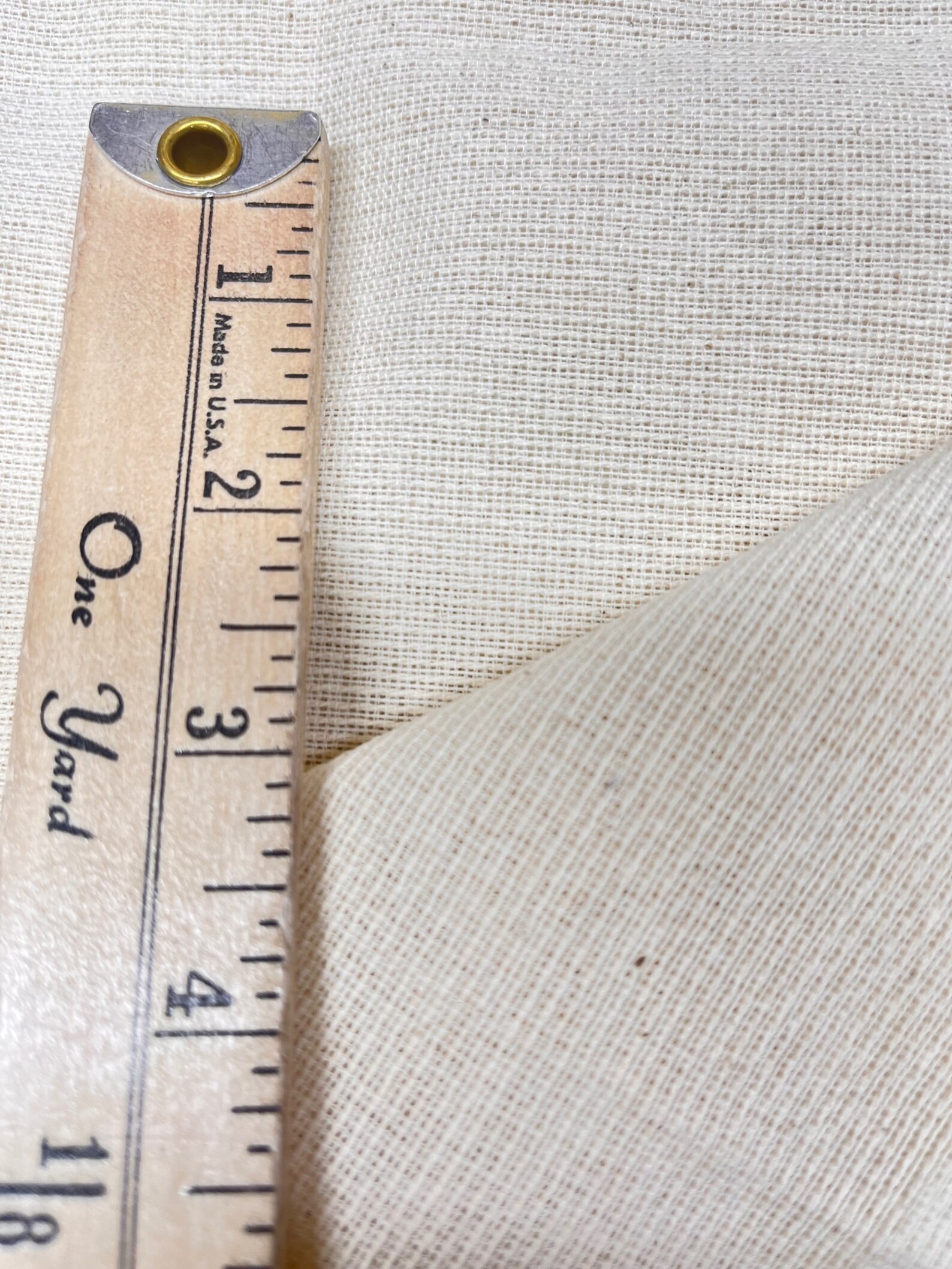 Used Linen 2 Yds for 18 Dollars, Linen Cotton (washable Linen) NATURAL COLOR Used ...