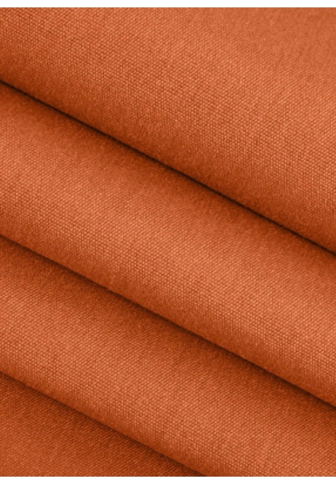 Real Wool flannel Fabric Burnt Orange Color Med Weight Washable Used for Jackets, Pants, Skirts