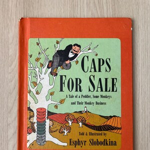 Caps for Sale Book Etsy