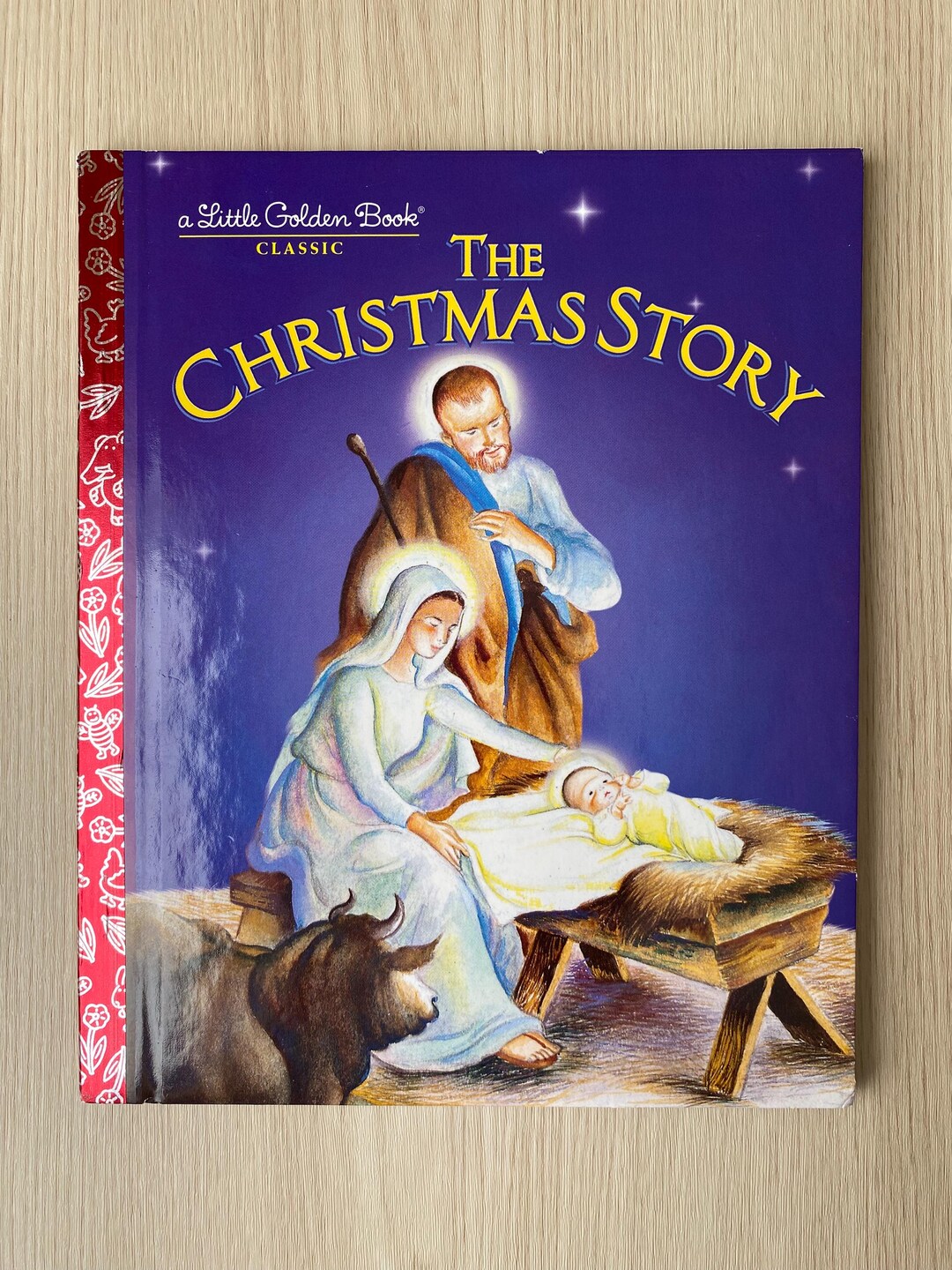 The Christmas Story A Little Golden Book Classic Vintage Hardcover - Etsy