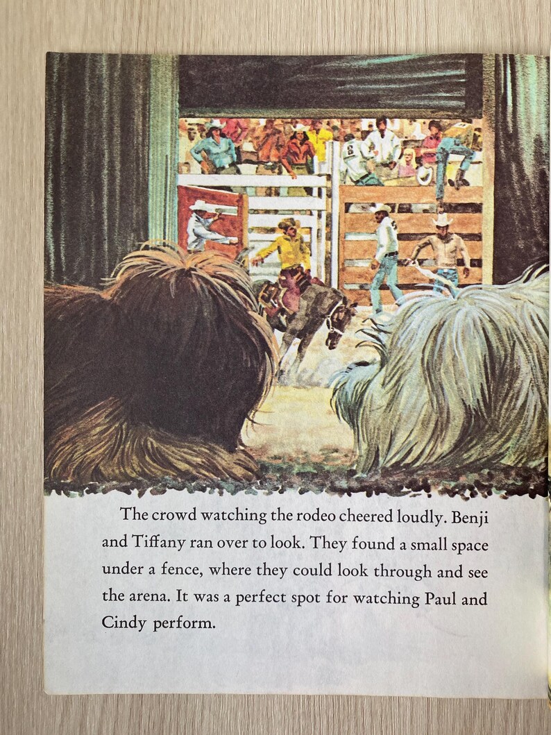 1978 Vintage Little Golden Book: Benji, Fastest Dog in the West - Etsy