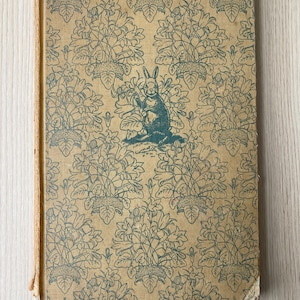 1945 Vintage Hardcover Book Rabbit Hill by Robert Lawson