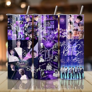 Bts Jungkook, Bts Tumbler Png, Bts Tumbler Wrap, 20 Oz K Pop Tumbler Wrap, Bts 21, Bts Tumbler Design, Bts Tumbler Png, Bts Sublimation Wrap