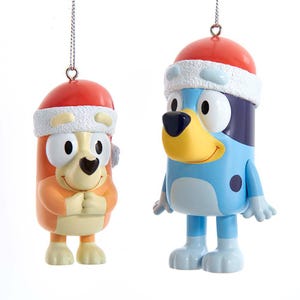 Bluey & Bingo Santa Hats