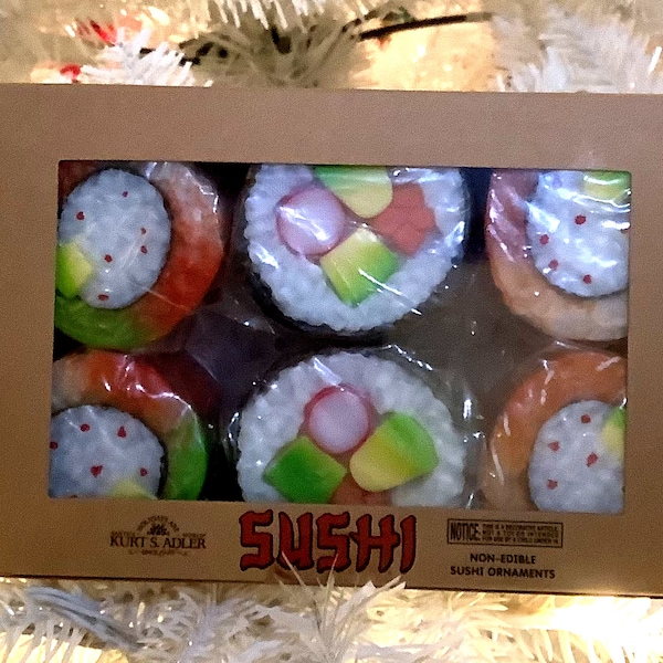 Sushi Box ornament