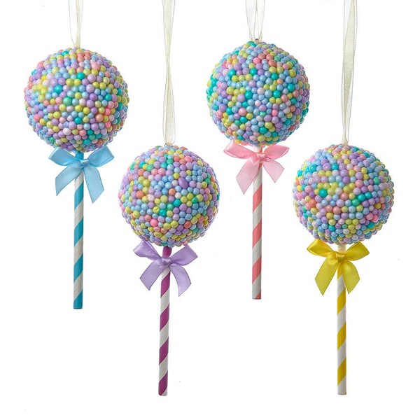 Plastic lolipop ornament main image 1
