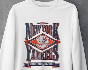 Vintage 90er Jahre New York Baseball Sweatshirt, Vintage New York Baseball Shirt, Baseball Fan Shirt, New York Yankees MLB Sweatshirt, Retro Yankees.