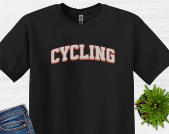 Bicycle t-shirt, Gifts for Cyclists, Cycling T-shirt, Mountain Bike lover, summer bicycle t-shirt men's, bicycle day t shirt, sports t-shirt