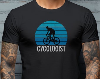 Camiseta de bicicleta cicólogo, camisa de ciclismo, sudadera con capucha de ciclismo Pun Biking, sudadera de ciclismo, regalo de ciclista, camisa unisex de bicicleta, camiseta de ciclismo