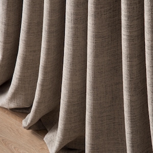 Extra Wide Blackout Curtains | 100% Full Light Blocking | Custom Size Luxury Drapes | Lined High-Quality Curtains for Elegant Home Décor