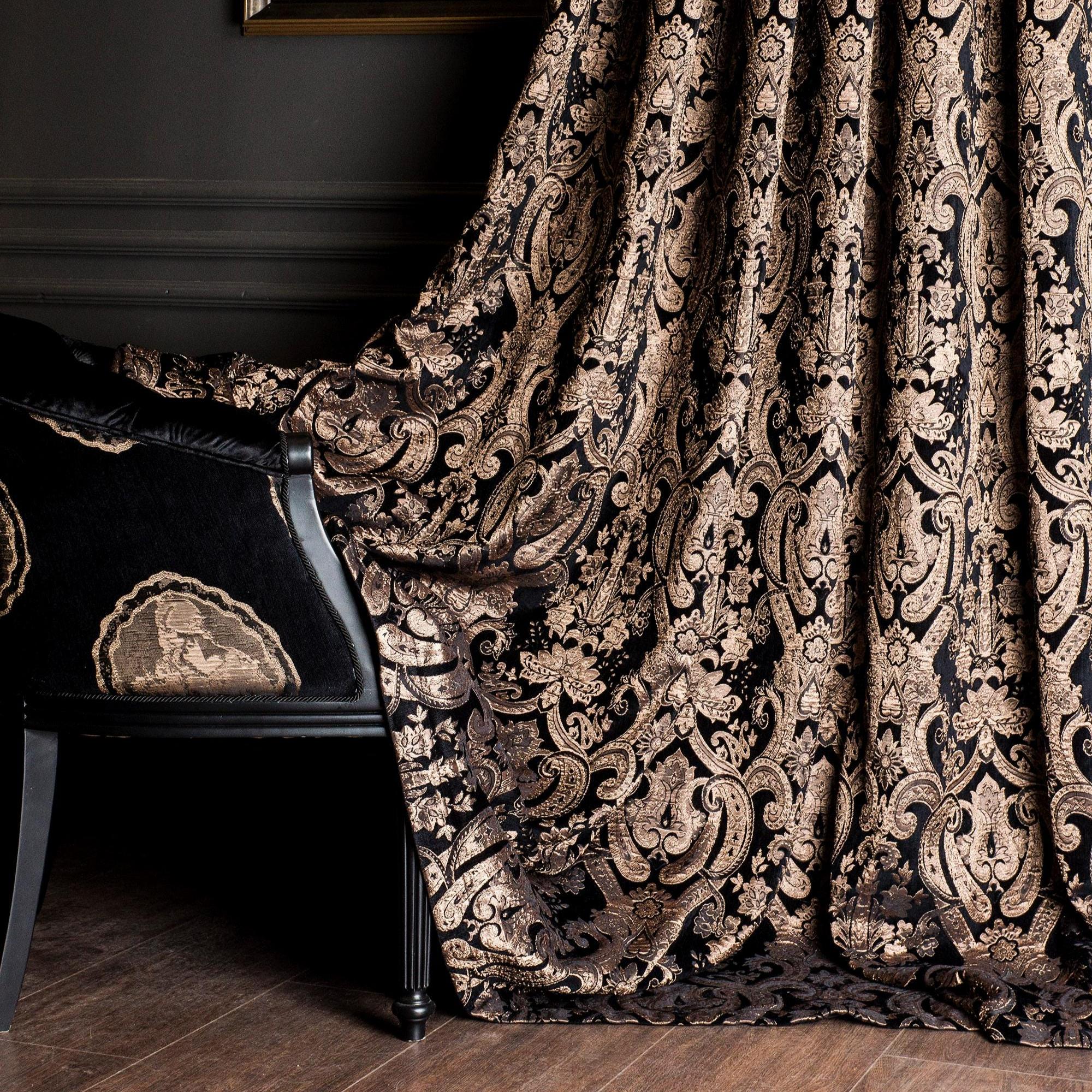 Victorian curtains - Etsy 日本