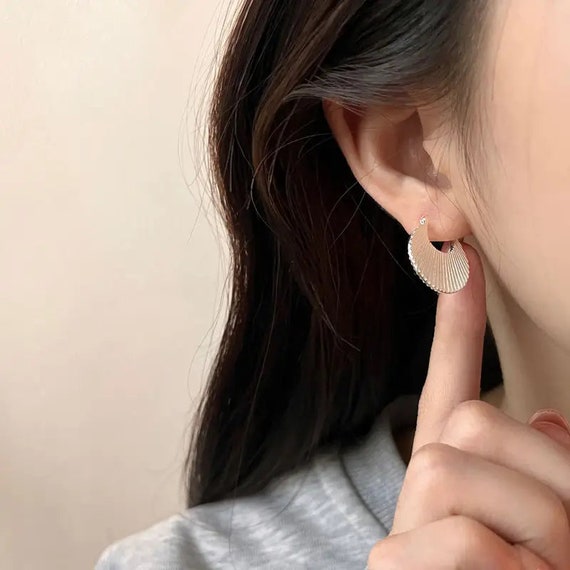 Small hoop earrings sterling silver 925 earrings … - image 9