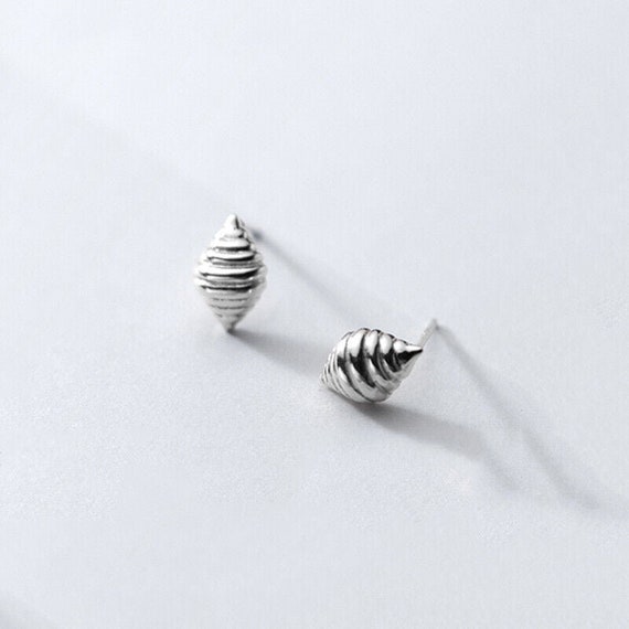 Stud earrings Munschel sterling silver 925 zircon… - image 3