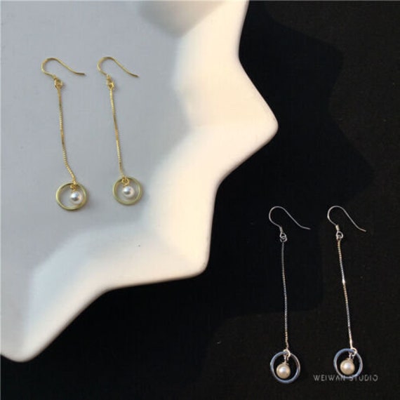 Stud earrings - pendant ball sterling silver 925 … - image 1