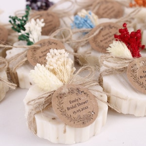 Wedding Favors for Guests Scented Soaps, Personalized Soap Favor, Bridal Shower Gift, Scented Soap Wedding Gifts for Guest, Baby Shower Gift