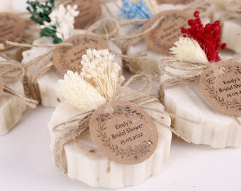 Wedding Favors for Guests Scented Soaps, Personalized Soap Favor, Bridal Shower Gift, Scented Soap Wedding Gifts for Guest, Baby Shower Gift