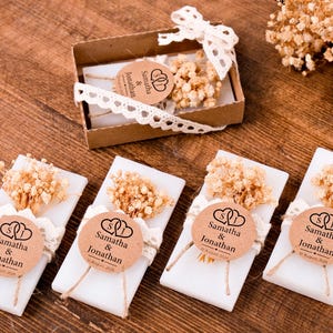 Wedding Favors, Scented Soap, Wedding Guest Gifts, Natural Soap, Wedding Soap Favors, Rustic Wedding, Handmade Soap, Bridal Shower Favors