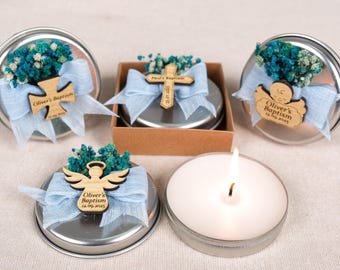 Baptism Candle Favors, Scented Candles, Baptism Favors, Baptism Gifts, Custom Candles, First Communion, Christening Gifts, Memorial Candle