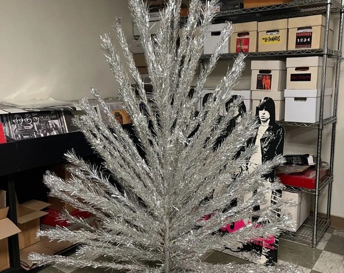 Vintage 6.5' Alcoa Aluminum Christmas Tree Etsy