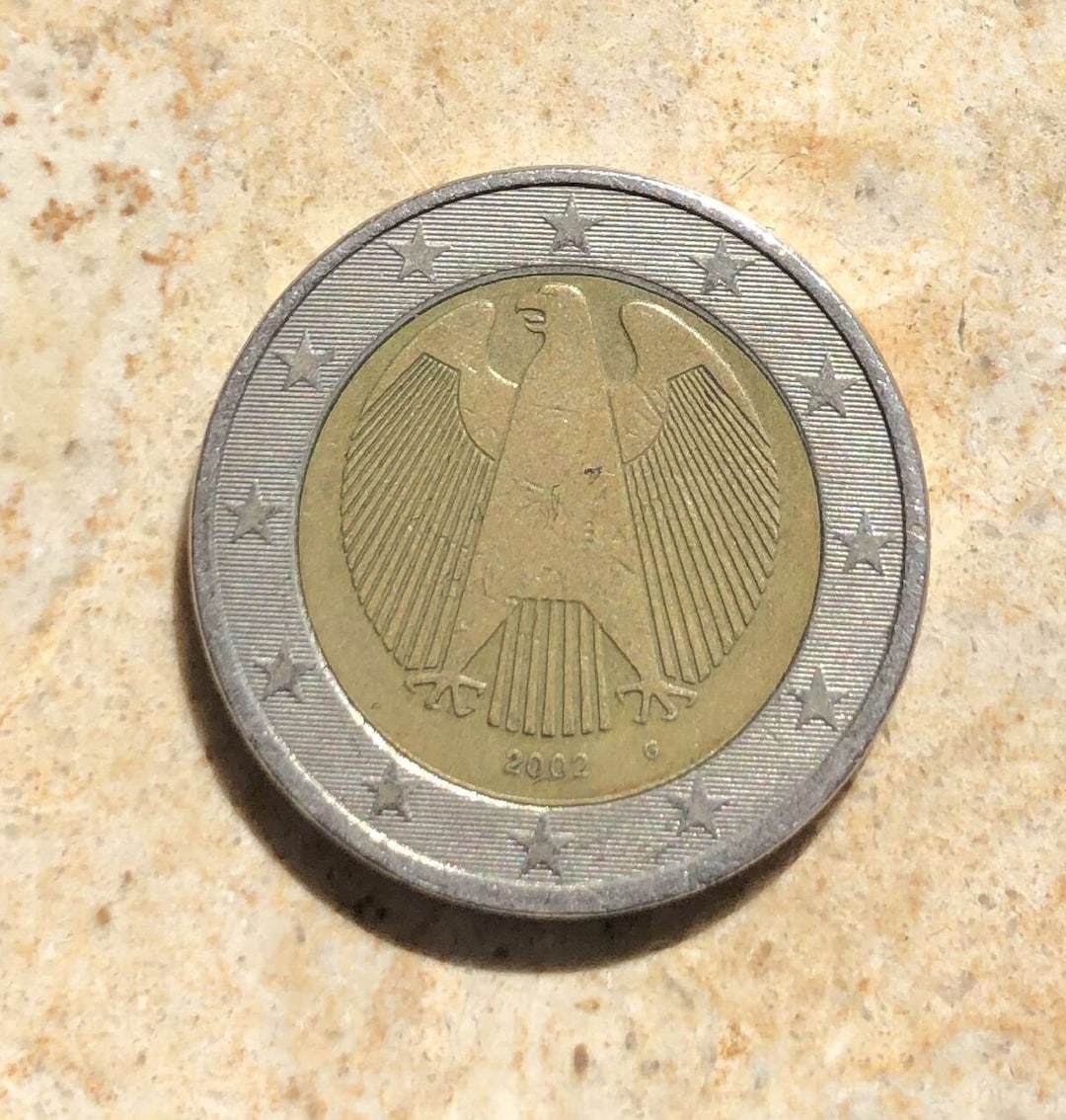 pièce 2 euros allemagne rare 2002