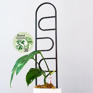 UK Plant Trellis | Arch 3 Arches | Plant Support | 3d Printed | Climbers | Plant Accessories | Monstera Philodendron Hoya Pothos Anthurium