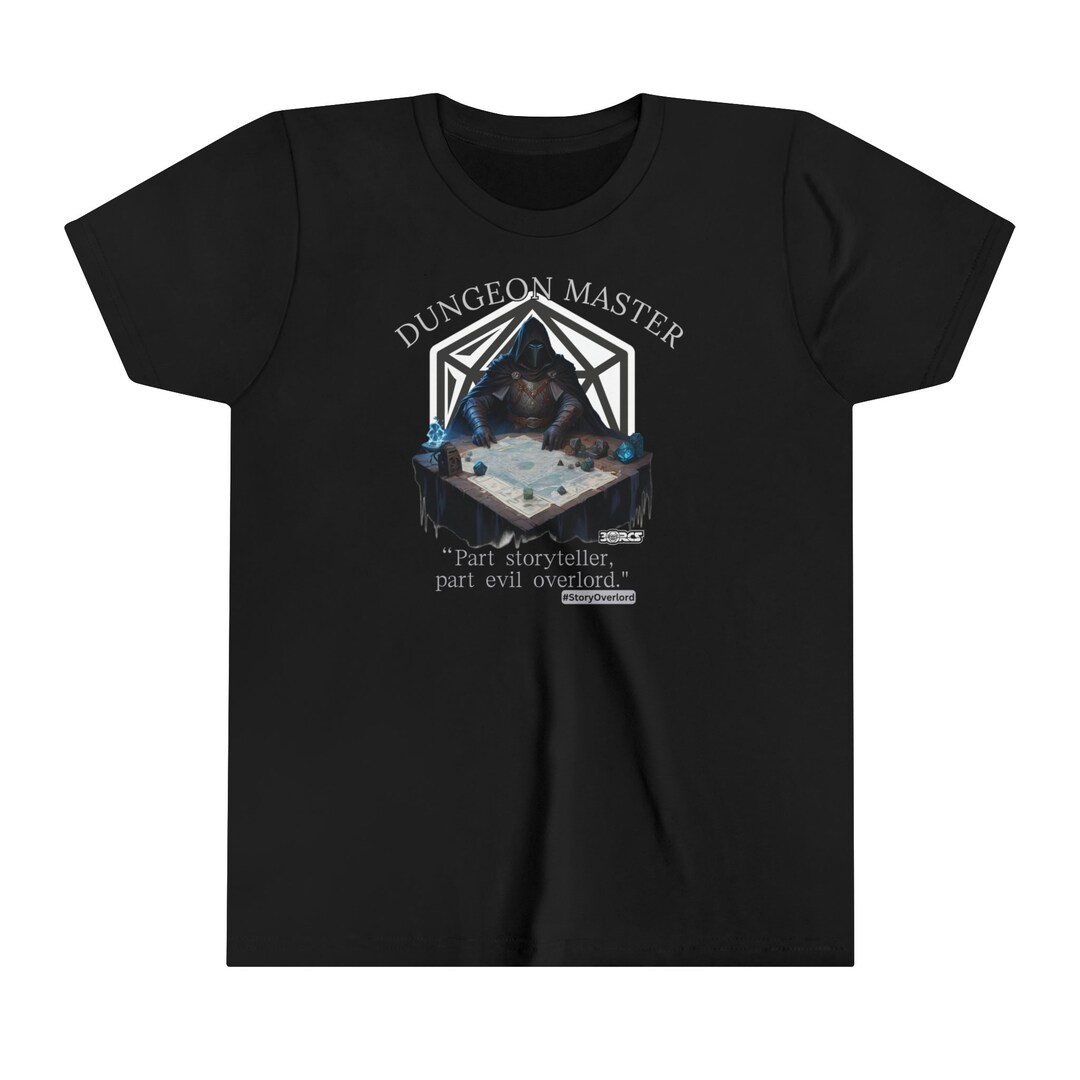 Dnd Dungeon Master Storyteller Overlord Youth Jersey Etsy