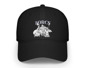 DnD Dungeon Master | 3orcs | Orc Warband | Low Profile Baseball Cap