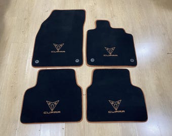 RHD Luxury Floor Car Mats for Cupra Born 2021-2025 , Set of 4 , Made to Order