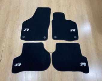 RHD Luxury Floor Car Mats For Volkswagen Golf Mk6 2009-2012 , Set of 4 , Made to Order