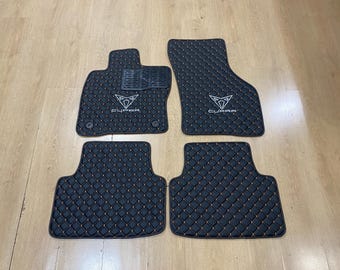 Luxus Leder Automatten für Cupra Formentor 2020 - 2024, 4er Set, Made to Order