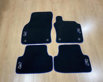R.H.D Luxury Floor Car Mats For Volkswagen Golf 7 R 2013-2020 , Set of 4 , Made to Order