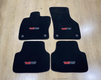 Luxury Floor Car Mats for Skoda Octavia VRS 2013 - 2020 , Set of 4 , Made to Order