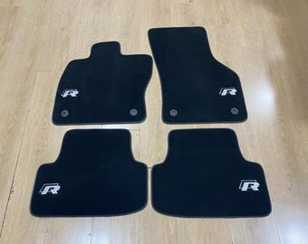 Luxury Floor Car Mats For Volkswagen Golf Mk7 2013-2020 , Set of 4 , Made to Order