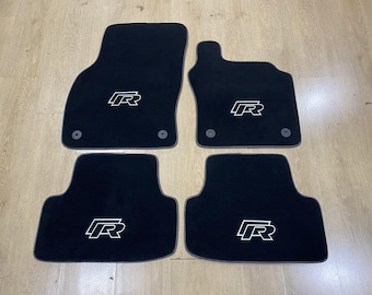 RHD Luxury Floor Car Mats For Volkswagen Golf 7 R 2013-2020 , Set of 4 , Made to Order
