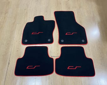 Luxury Floor Car Mats For Volkswagen Golf 8 GTI Clubsport 2021-2025 , Set of 4 , Made to Order